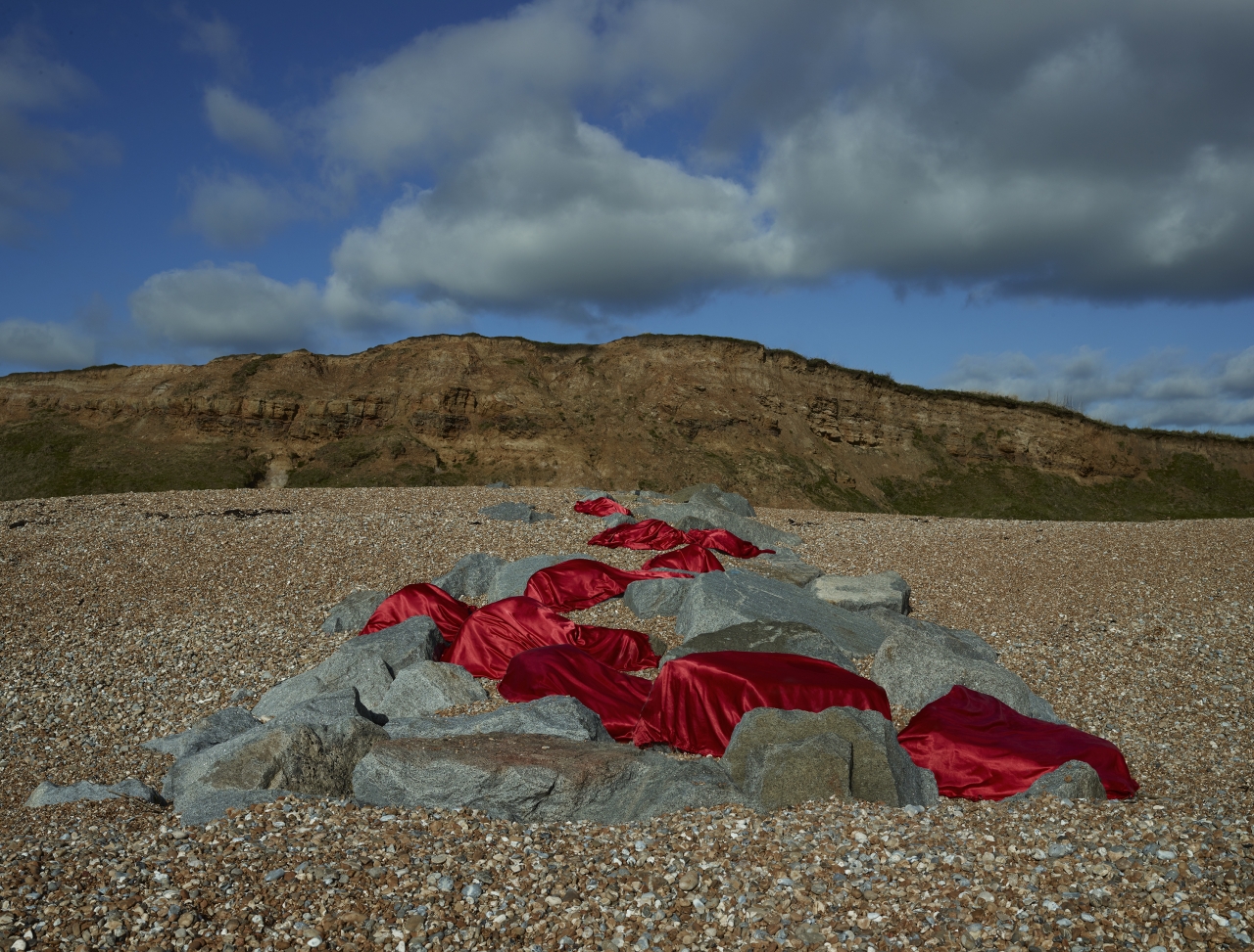 6 rocks on beach